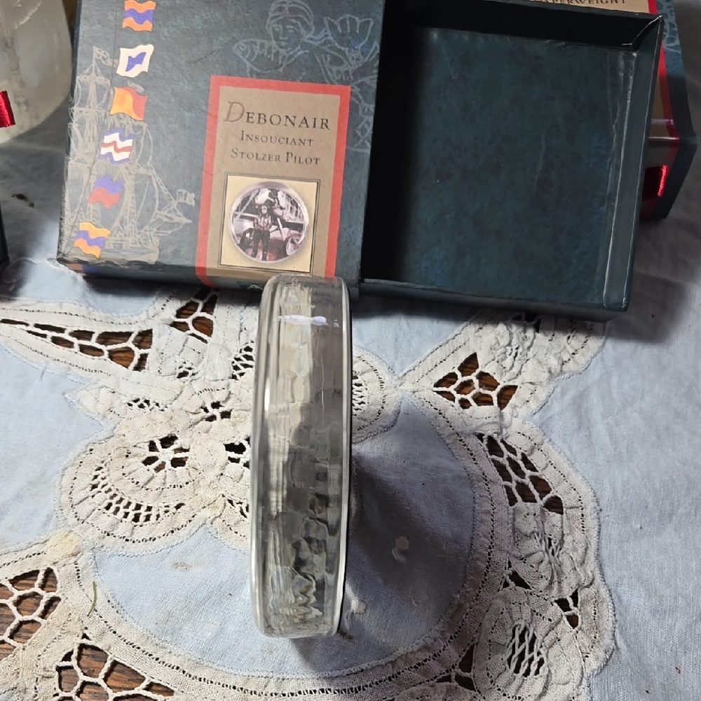 Three Vintage Inspired Paperweight by Authentic Models-Aviation Themed-TIA - Picture 8 of 12
